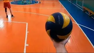Волейбол от первого лица с новичками | VOLLEYBALL 🏐