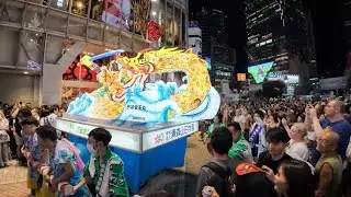 [4k] Nebuta Festival 2024 in Shibuya, Tokyo