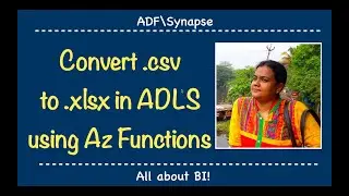 Azure Functions : How to convert .csv to .xlsx using Az Funtion & Pandas