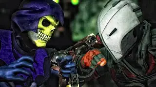 Mortal Kombat 1 Skeletor VS Deadshot