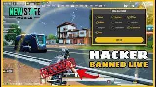 Hacker Banned Live 😱 New State Mobile Anti Cheat Mechanism - Must Watch Video 🤓 Furious Rudy YT
