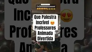 Palestrante para Professores Palestra