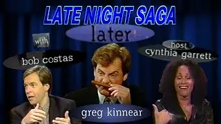 The Little Talk Show That Could?  NBC's LATER w/ Bob Costas, Greg Kinnear & Cynthia Garrett #costas