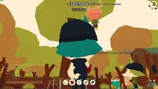 The Honored One flying in WEBFISHING?