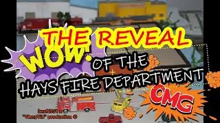 SCRATCH BUILD UPDATE... HAYS FIRE DEPARTMENT COMPLETE... THE REVEAL