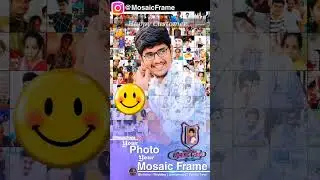 Photo Mosaic Frame || 