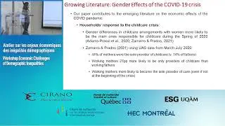 Workshop on the Economic Challenges of Demographic Inequalities - Gema Zamarro