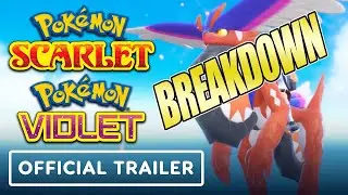 NEW Pokemon Scarlet and Violet Trailer Breakdown