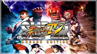 Super Street Fighter IV : Arcade Edition - Início de Gameplay e História - Conferindo o Game
