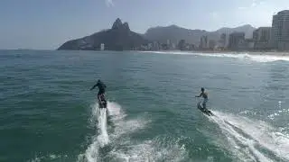Boarding in beautiful Brazil