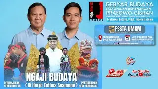 LIVE ! GEBYAR BUDAYA TASYAKURAN KEMENANGAN PRABOWO GIBRAN | TAMAN MANSIDUL DS. BOGARES KIDUL PANGKAH