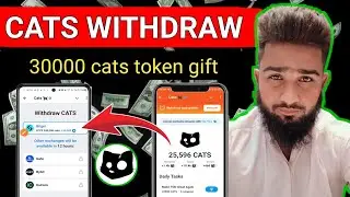 Cats Withdraw Process l Full Details step by step | how to Withdraw cats airdrop Bitget exchange