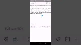 Best way of applying columns into your document using WPS  office on your phone