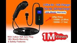 BEST EV CHARGER. #tatanexonev #tatamotors #evcharger #electricvehicle #subscribe #newvideo