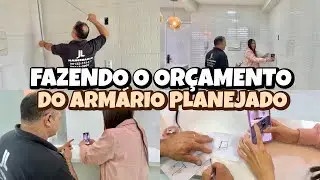 VLOG: FAZENDO O ORÇAMENTO DO ARMÁRIO PLANEJADO| será que vai ficar caro?🏠✨