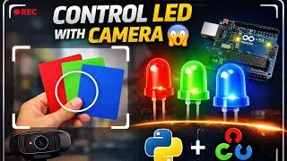 OpenCV + Arduino RGB LED Control 🔥 | Python Color Detection Project (Beginner to Pro)