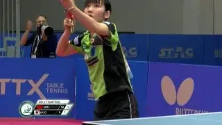 2017 WJTTC (GT-Final/game1) SUN Yingsha Vs KATO Miyu [Full Match/English|720p]