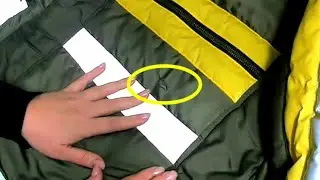 An ideal option for repairing children's jackets.