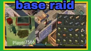 Base Raid Player 7566 opening the entire base and crates Ldoe, Last day on earth Survival 2022