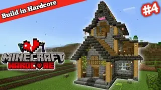 Minecraft Survival house / Our 1st house in hardcore / ep4 #minecraft #minecrafthouse #gaming