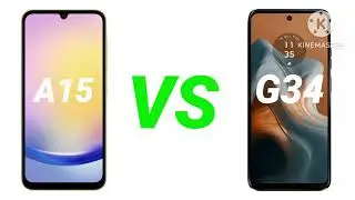 SAMSUNG A15 4G VS MOTO G34 5G COMPARATIVA ↩️
