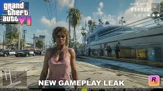 GTA 6: Lucia BAR FIGHTS goes CRAZY -  NEW LEAKED GAMEPLAY!