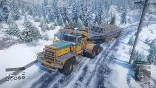 SNOWRUNNER LIVE -  Pacific P12 and Pacific P16 GIANT TRUCKS | Snowrunner PC Gameplay