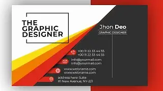 Creating a Professional Business Card - Coreldraw Tutorials