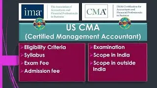 CMA US Full Details I CMA US Course Eligibility & Syllabus I Fees detail I Exam Pattern
