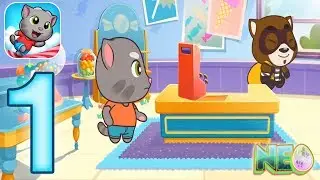 Talking Tom Candy Run: Gameplay Walkthrough Part 1 - The Thief (iOS, Android)