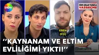 ''Kocam özelimizi kaynanama anlatırdı''  | 