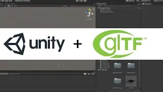 GlTF or GLB import to Unity - glTF format