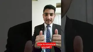 How to introduce yourself in interview ? 