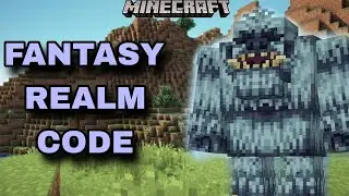 *NEW* BEST FANTASY REALM CODE FOR MINECRAFT BEDROCK EDITION!