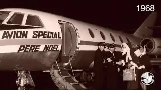 Les pères Noël Air France