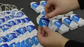 Бирки. Печать бирок и вырезка по контуру.