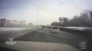 Опасное вождение, Омск