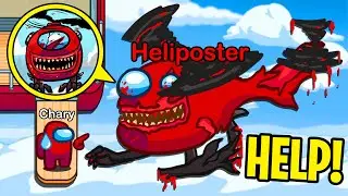 Something Horrible Happened To HELIPOSTER in Among Us!