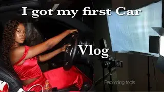 Started Content Creating And I Got My First Car  !VLOG
