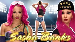 The Sims 4 - CAS - WWE  Sasha Banks