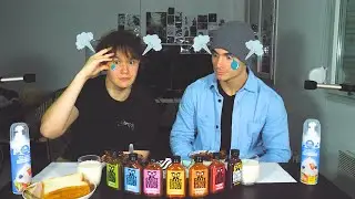 ASMR Dégustation de sauces pimentées 🌶️🌶️ avec @BastASMR