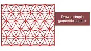 Draw geometric pattern sample 27