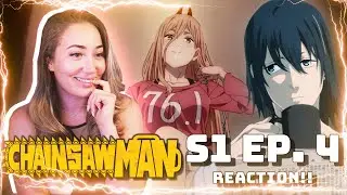 OMG POWER IS LETTING HIM TOUCH!? 😳 CHAINSAW MAN Ep.4 REACTION | Rescue