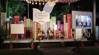 Niranjan Kujur and Seral Murmu @ Tata  Steel Jharkhand Literary Meet  09 December 2023