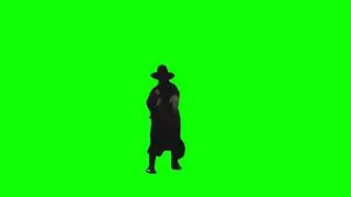 Hooded vigilante Dancing meme Green screen