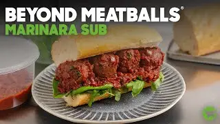 Serve an Italian inspired sensation: Make the Beyond Meatball Marinara Sub