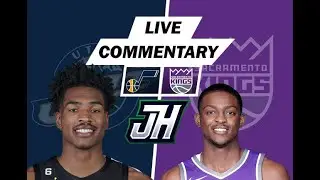 Utah Jazz vs Sacramento Kings NBA Livestream Reaction and Play by Play