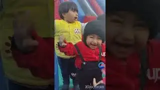 Ayan Noor jumping castle playing #shorts #youtubeshorts #parliament