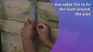 How to prevent frozen water pipes outside