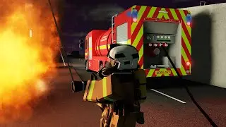 I Absolutely LOVE This ROBLOX Firefighting Game! | Fire Response: Kenterbury